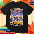 2026 Double Gold Medalists Usa Beat Canada Ice Hockey Winter Olympic Shirt Unisex , , , Long Sleeve Tee