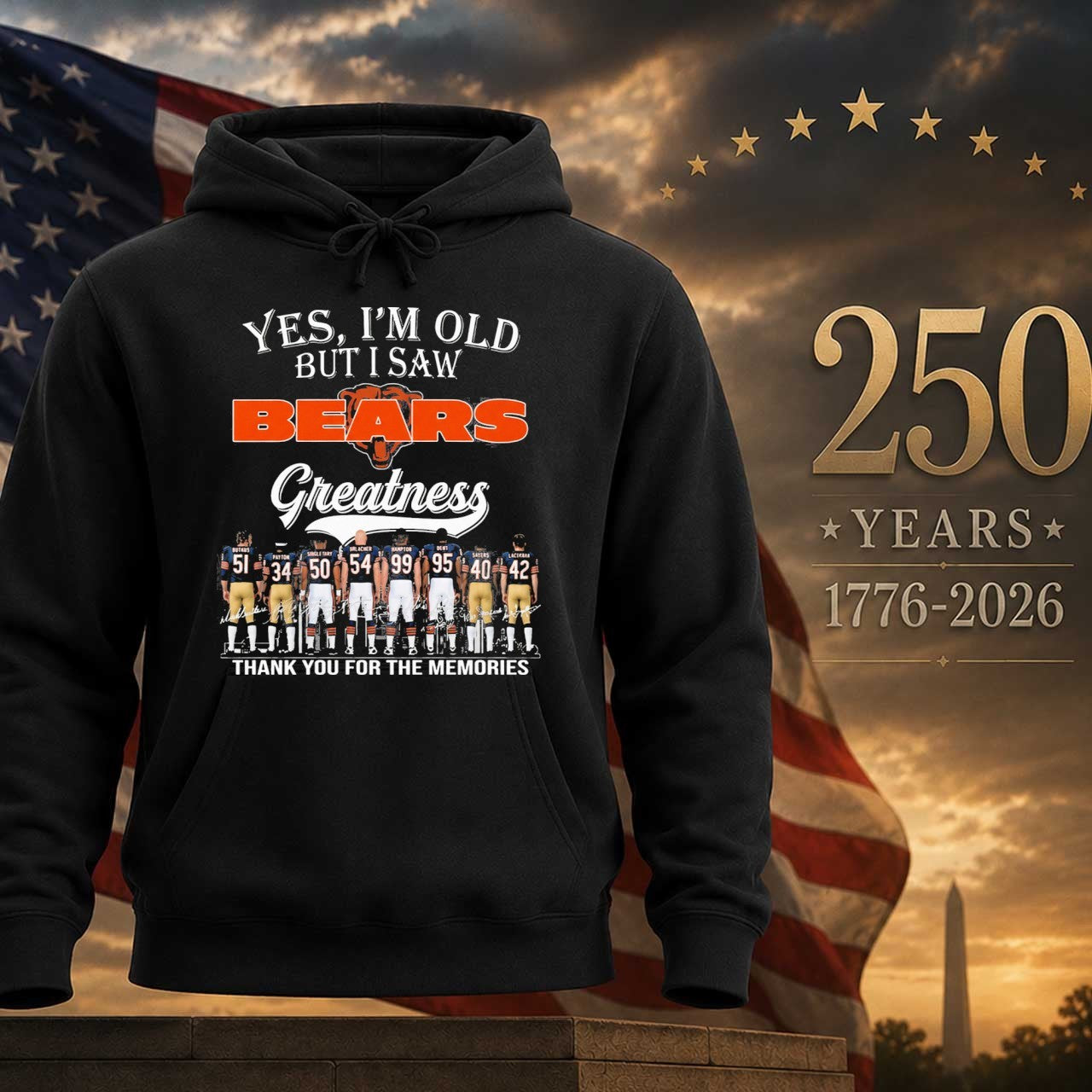 2026 Yes, I’m Old But I Saw Bears Greatness Shirt