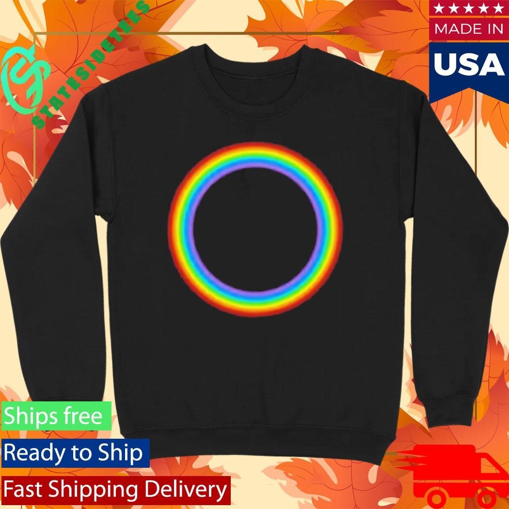 21 Taras Collective Circular Rainbow Shirt Unisex , , , Long Sleeve Tee