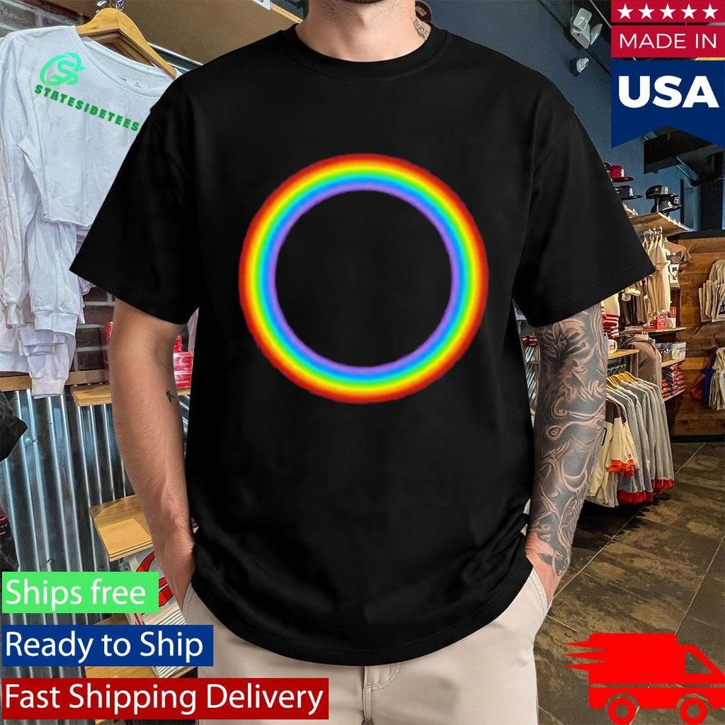 21 Taras Collective Circular Rainbow Shirt Unisex , , , Long Sleeve Tee