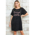 Strength and Dignity - Mineral Wash Dress