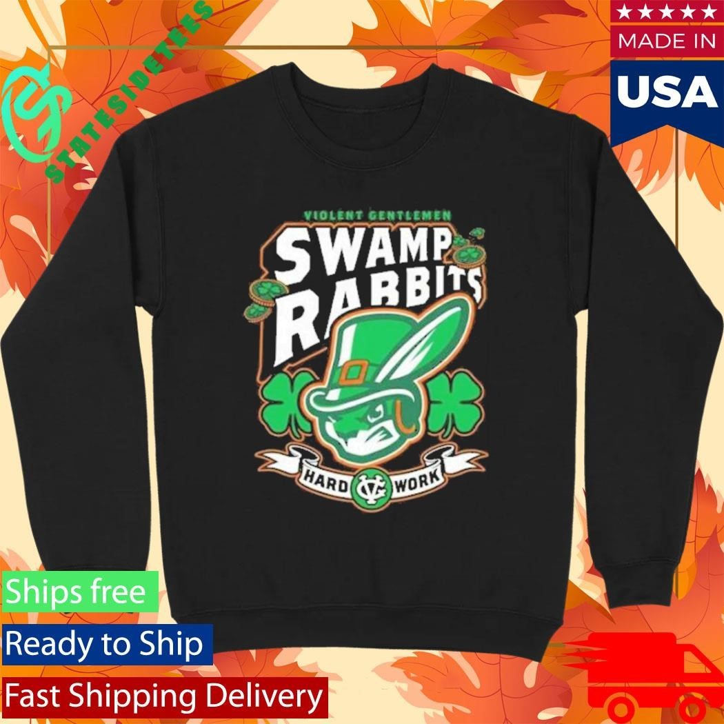 25-26 Vghc Swamp Rabbits Fighting Rabbit Shirt Unisex , , , Long Sleeve Tee
