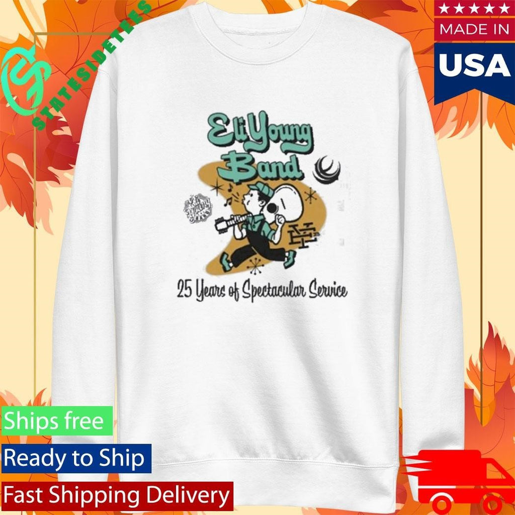 25 Years Of Spectacular Service Eli Young Band Shirt Unisex , , , Long Sleeve Tee