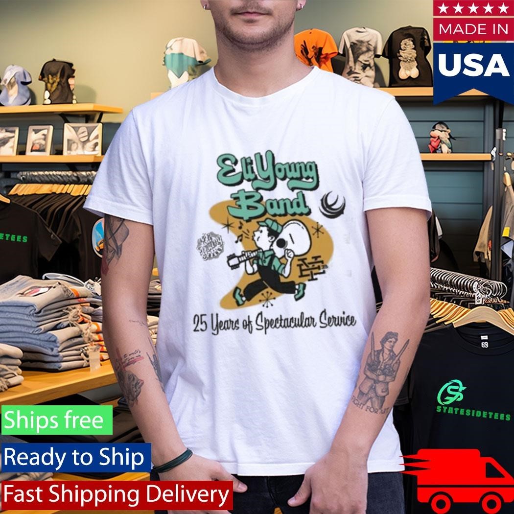 25 Years Of Spectacular Service Eli Young Band Shirt Unisex , , , Long Sleeve Tee