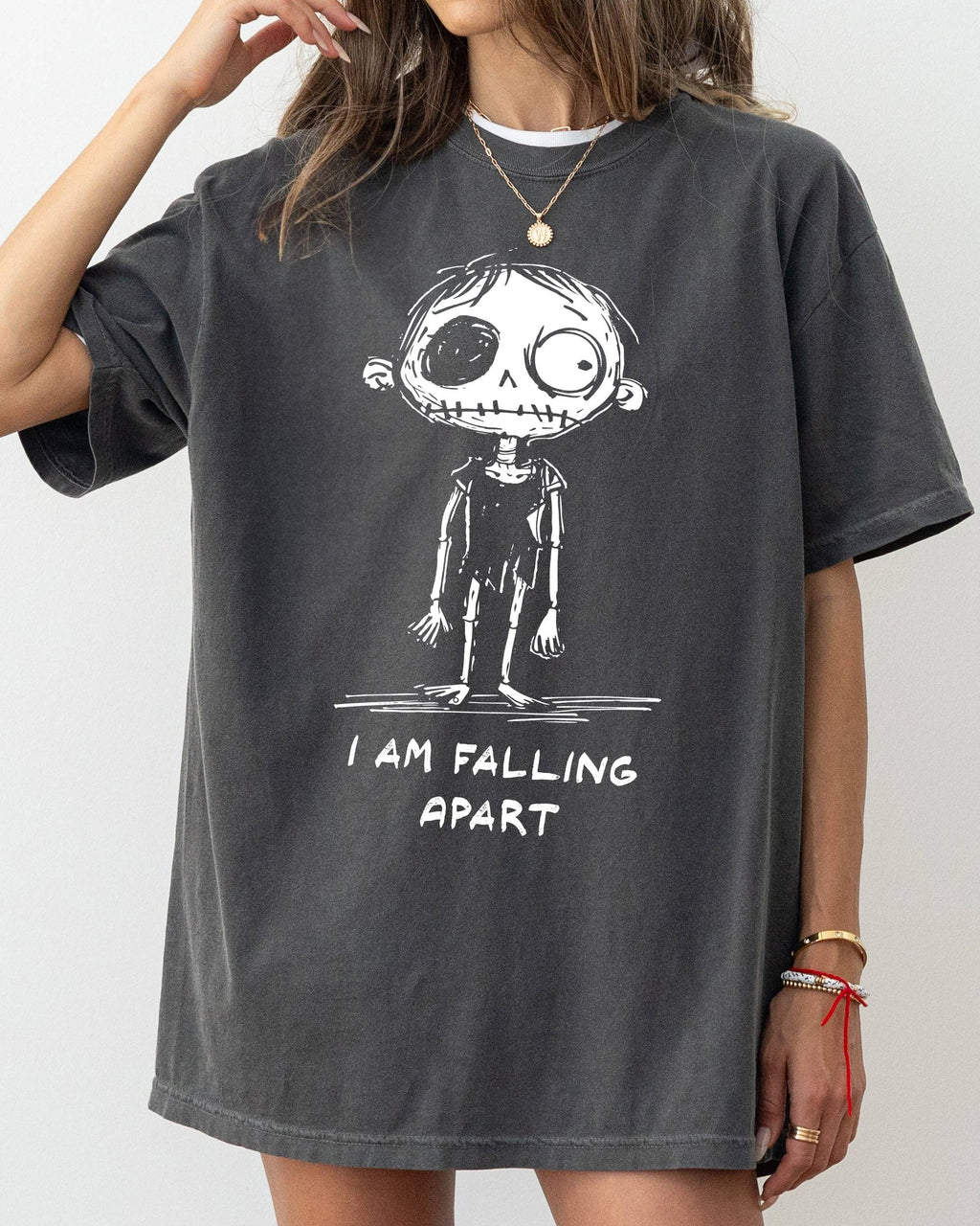 I Am Falling Apart, Zombie, Funny, Meme, Halloween T-Shirt