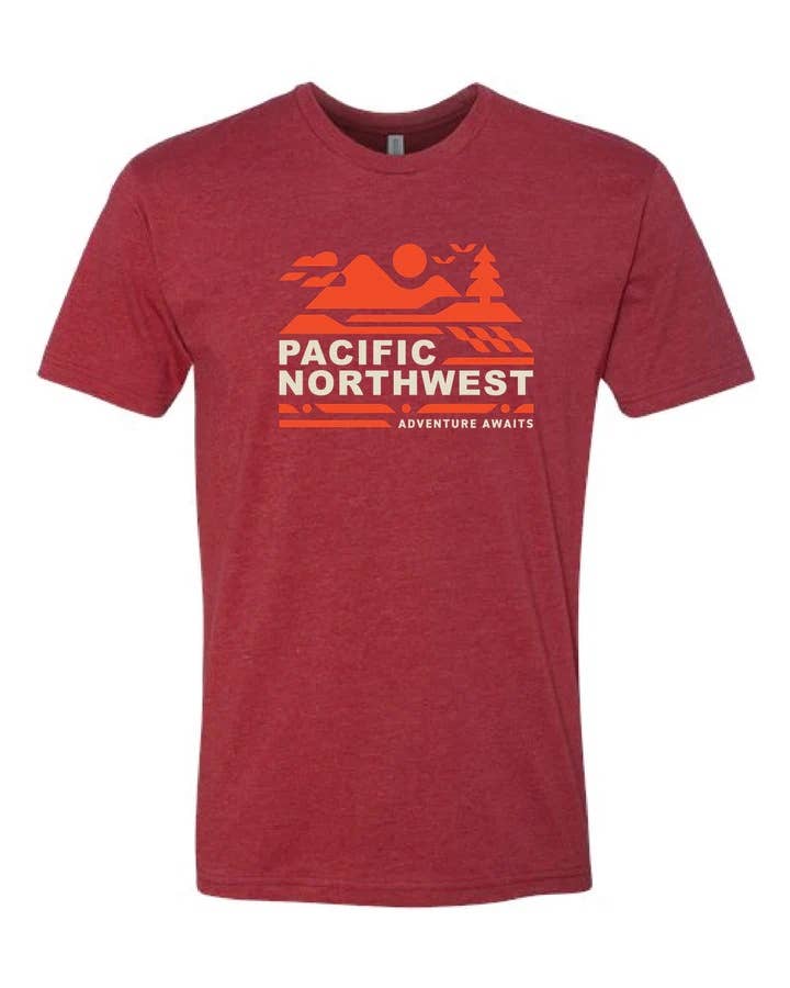 Cliffside T-Shirt Red