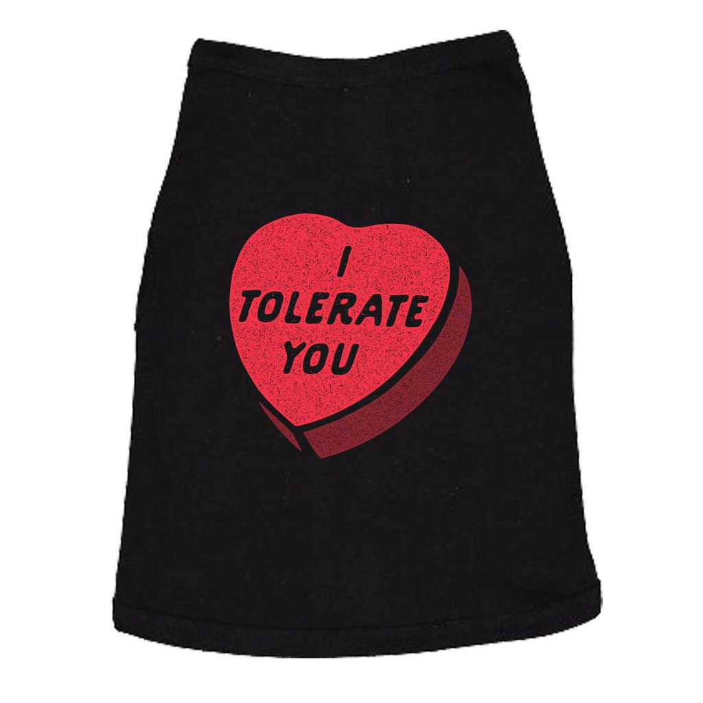 I Tolerate You Dog Shirt