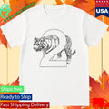 2Hollis 222 Pixel Tiger Shirt Unisex , , , Long Sleeve Tee