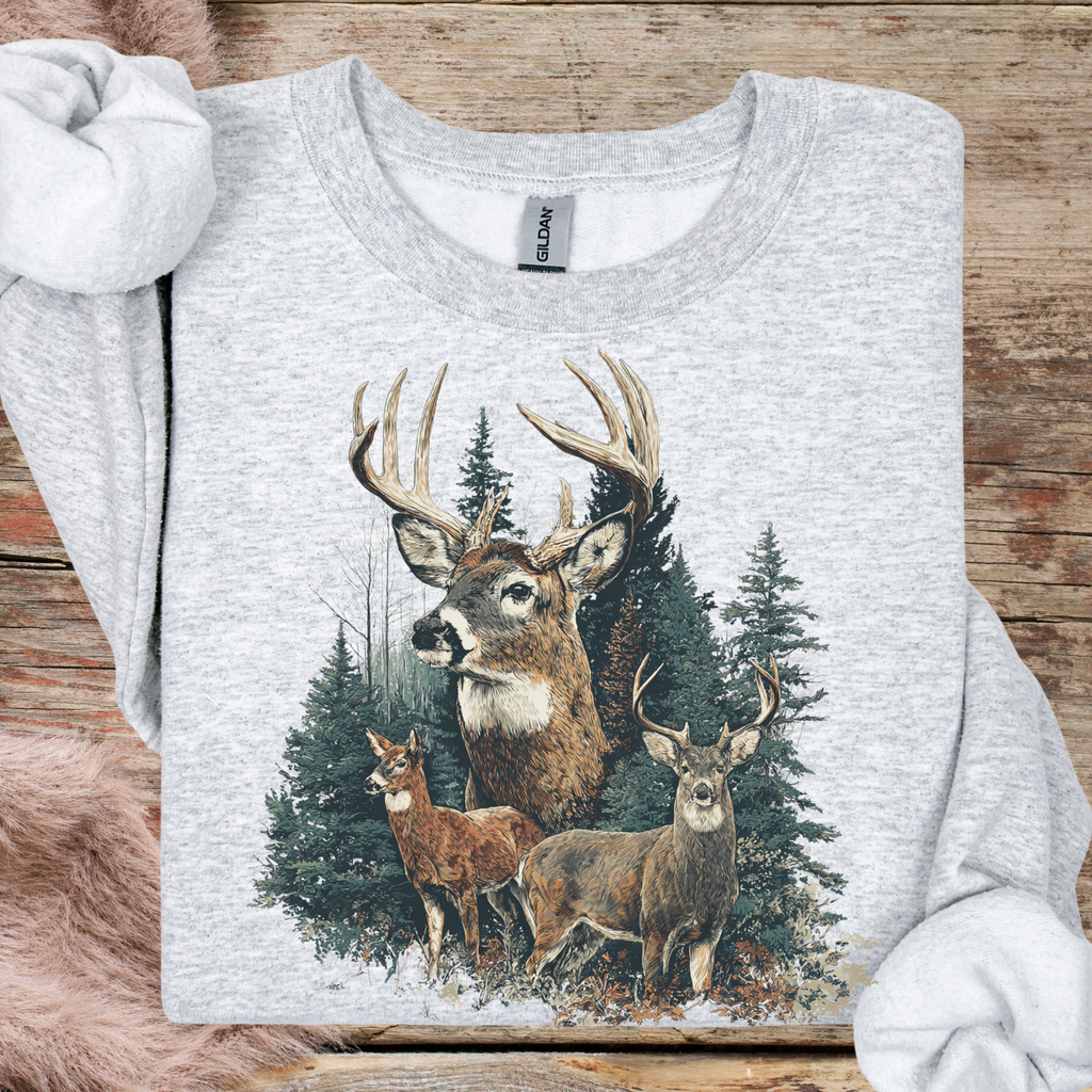 Vintage Deer Sweatshirt