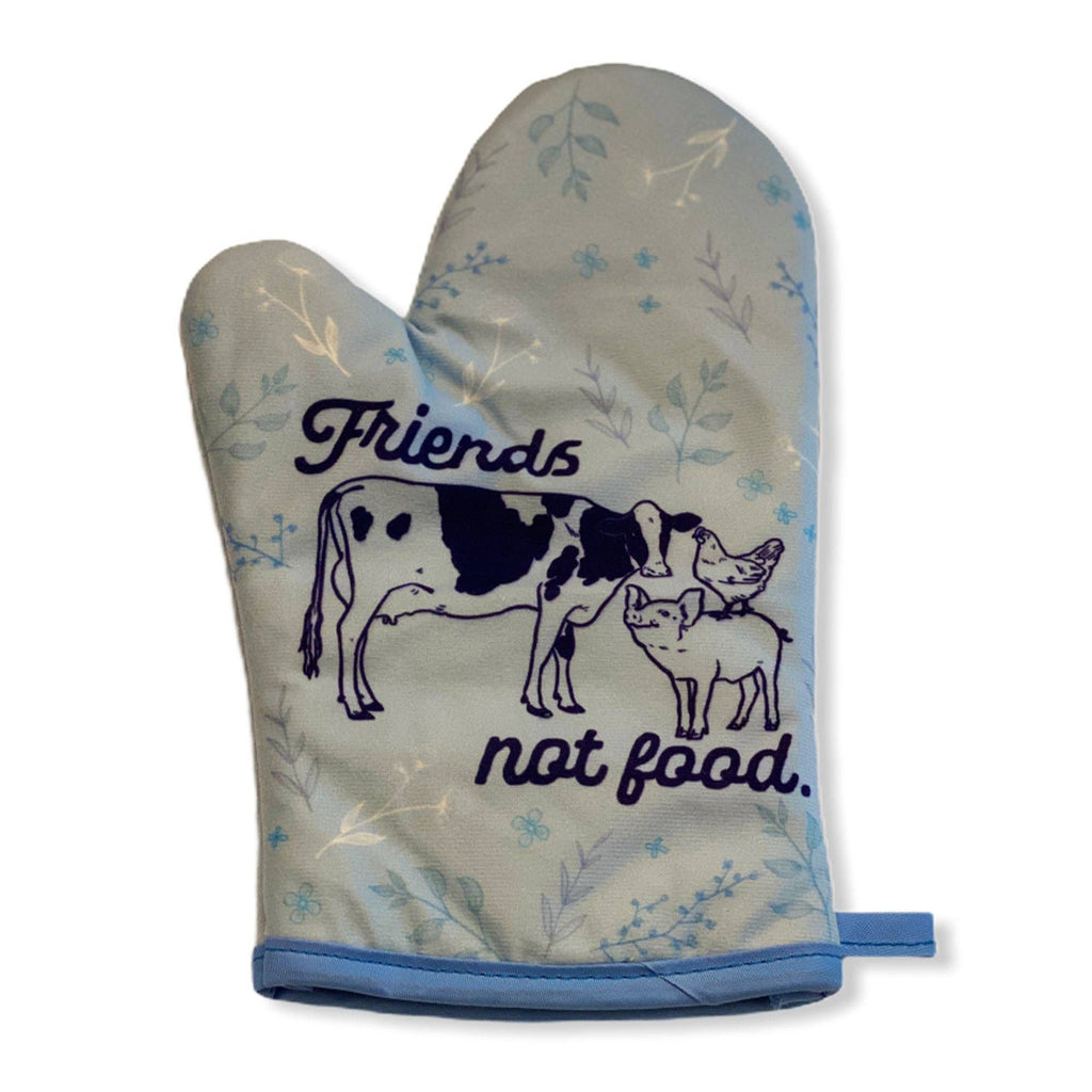Friends Not Food Oven Mitt Bakeware