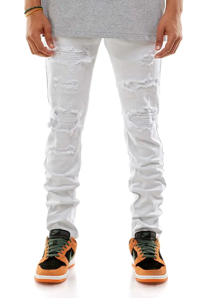 Self Under Patched Pants