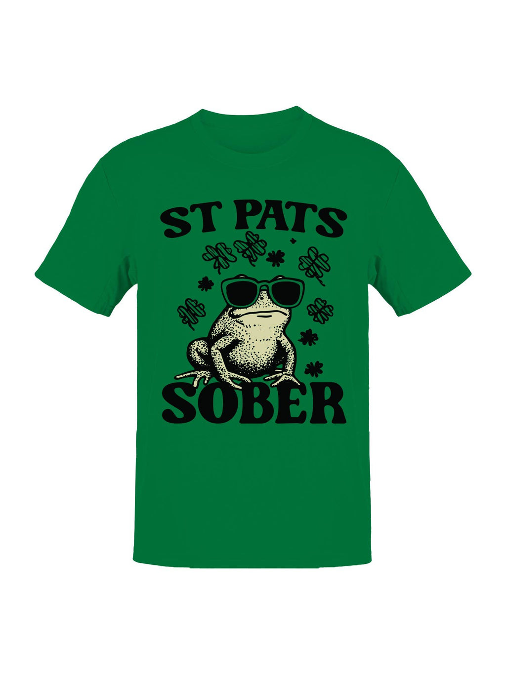 St. Patrick's Day Sober Frog Men's Tee