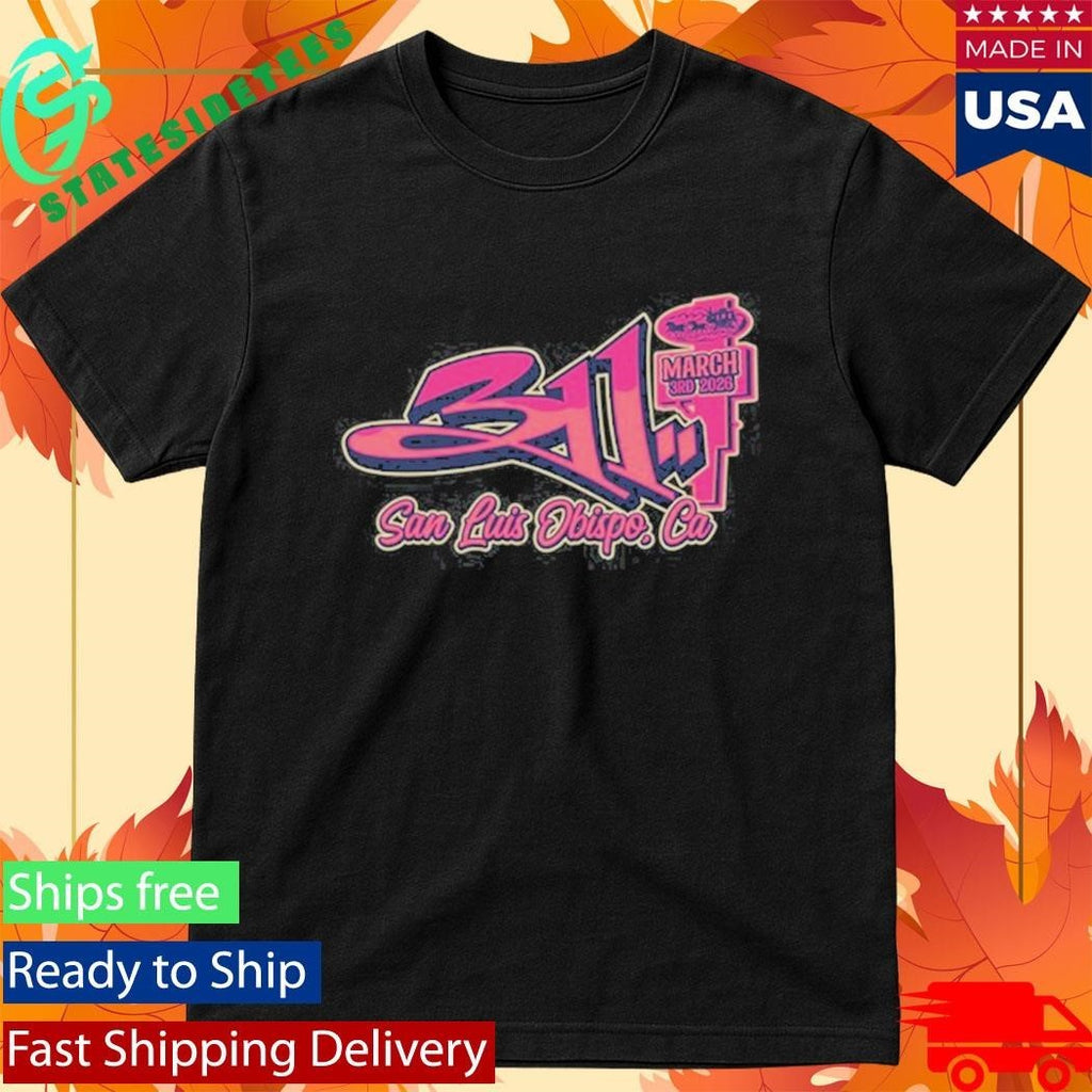 311 3 3 2026 San Luis Obispo CA Shirt Unisex , , , Long Sleeve Tee