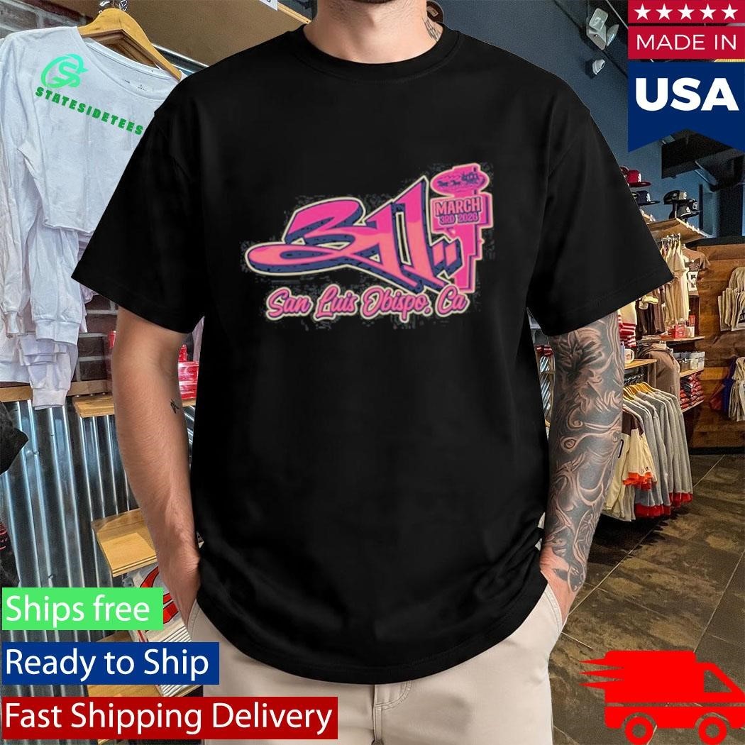 311 3 3 2026 San Luis Obispo CA Shirt Unisex , , , Long Sleeve Tee