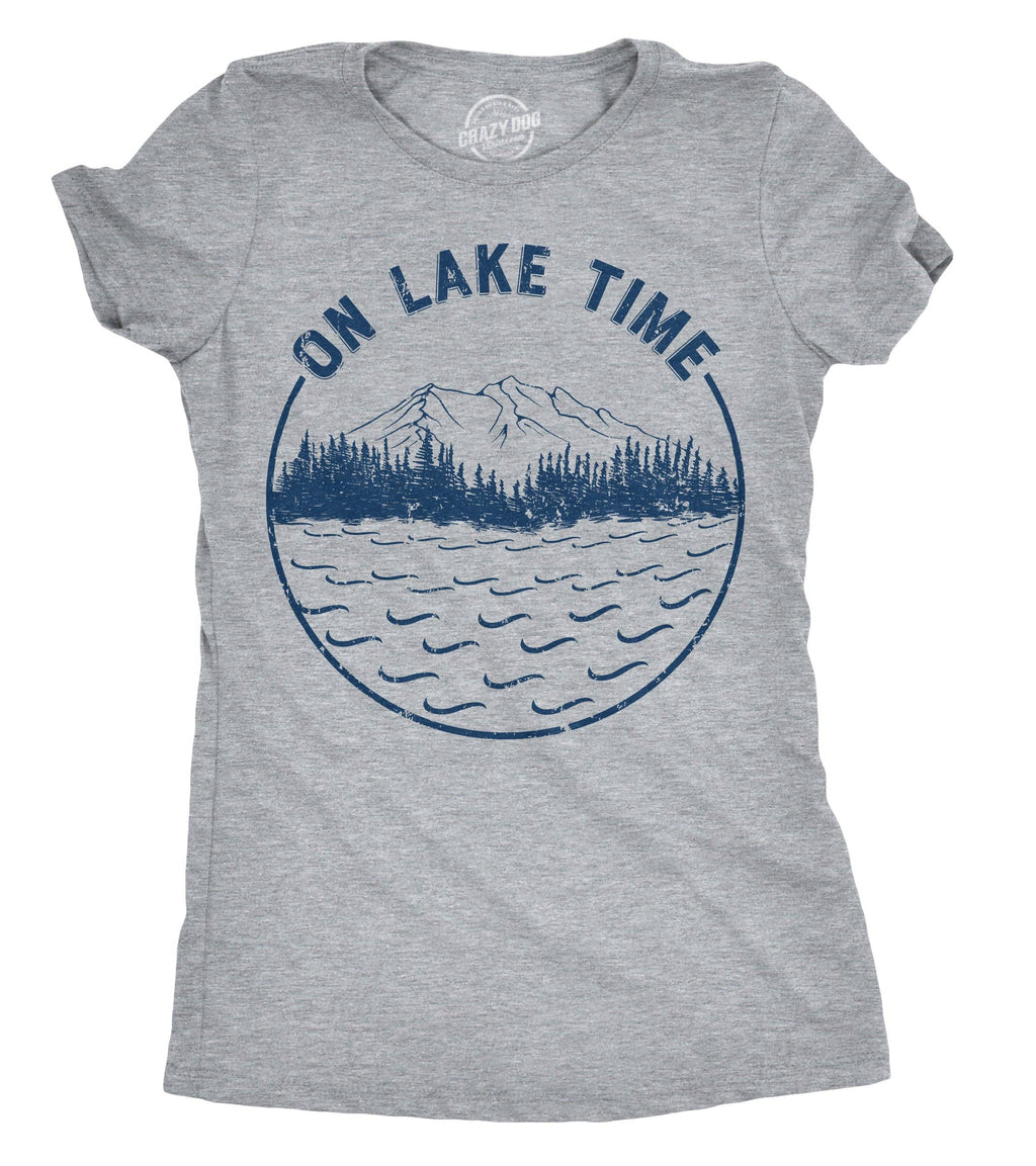 On Lake Time Women's T Shirt