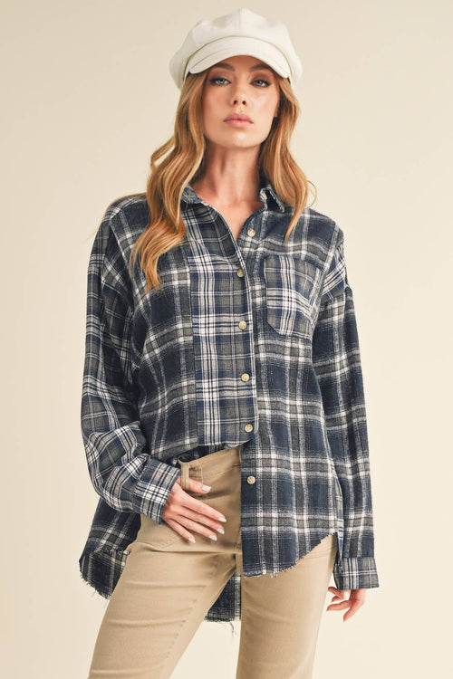 845AN Noelle Flannel Shirt