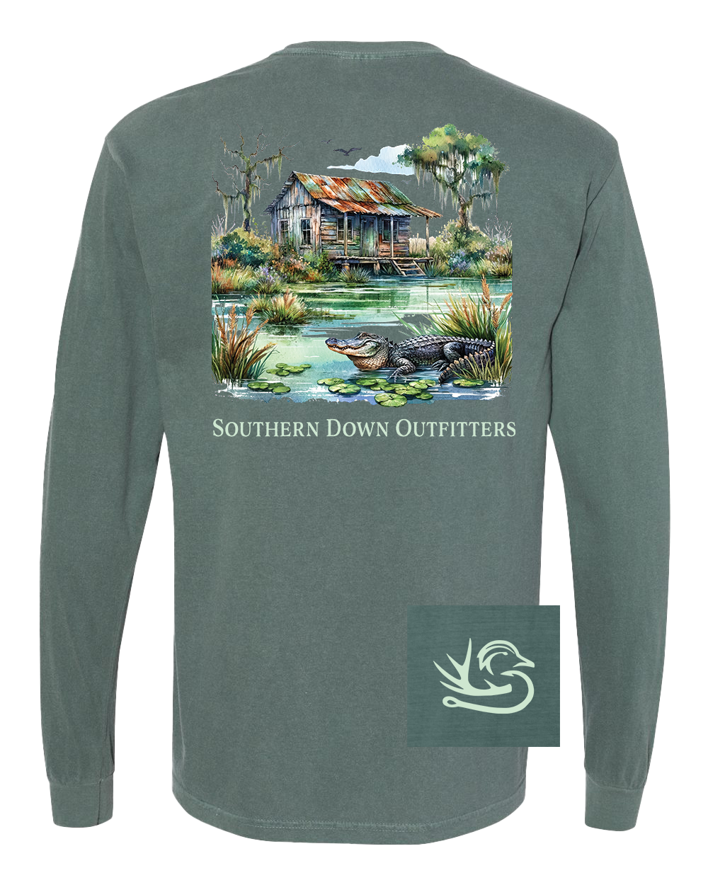 Swamp Shack Ls Tee