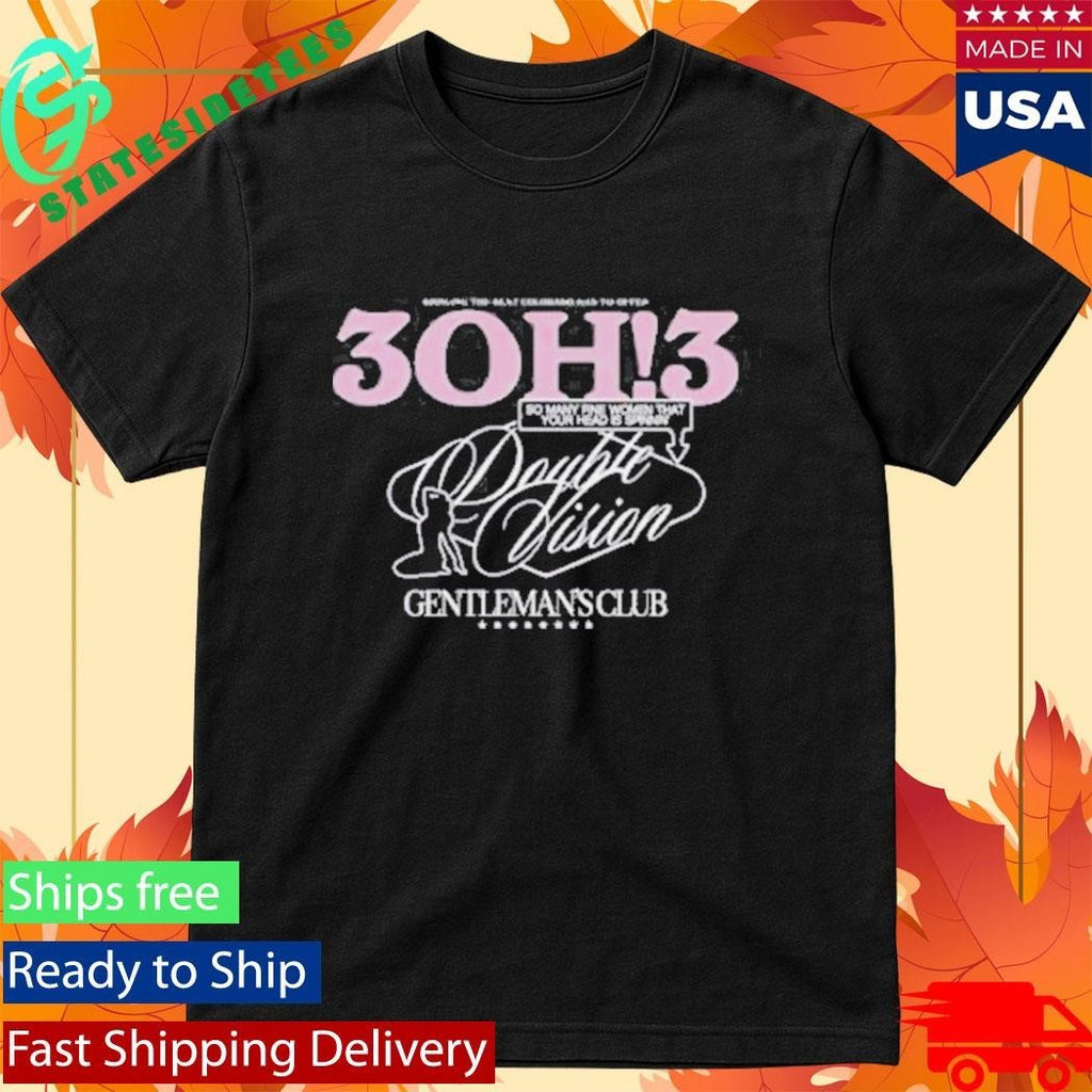 3Oh3 Double Vision Shirt Unisex , , , Long Sleeve Tee