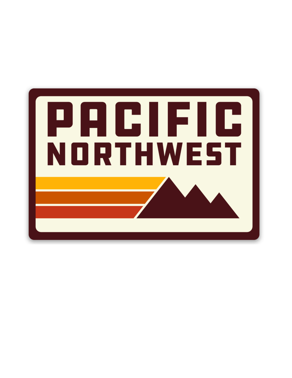 Pnw Retro Sticker