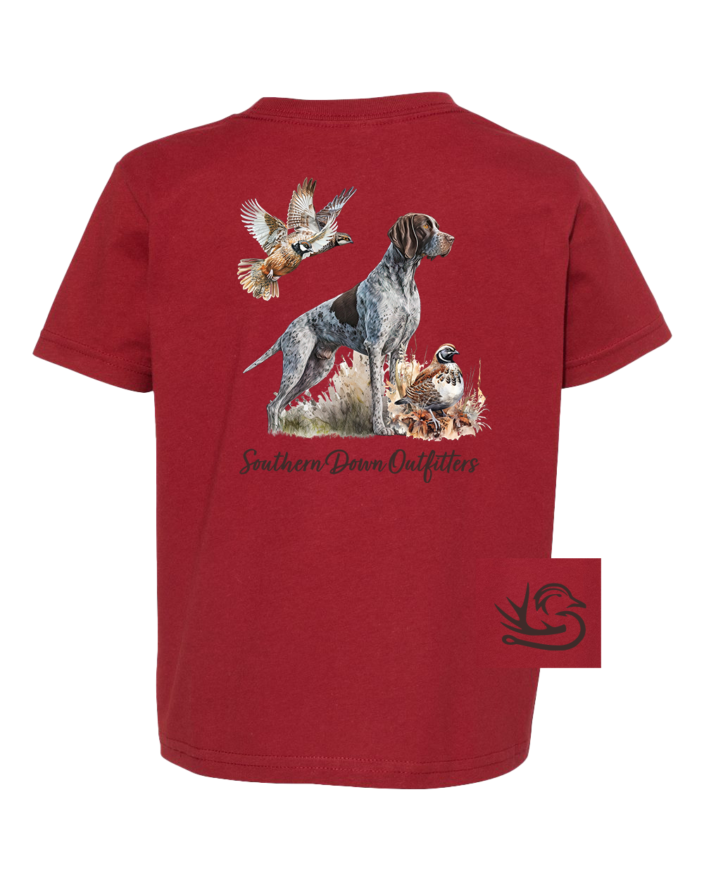 Quail Gsp Toddler Tee