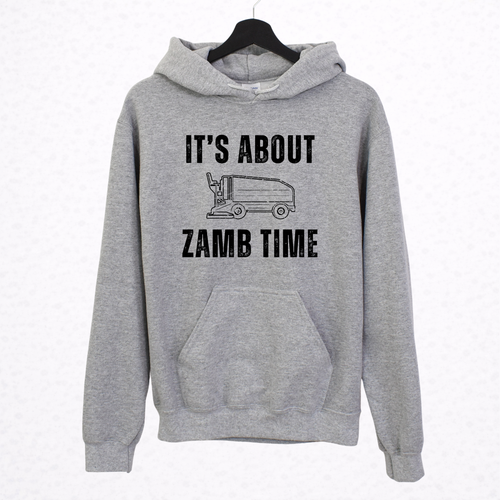 About Zamb Time Hockey Unisex Hooded Sweatshirt