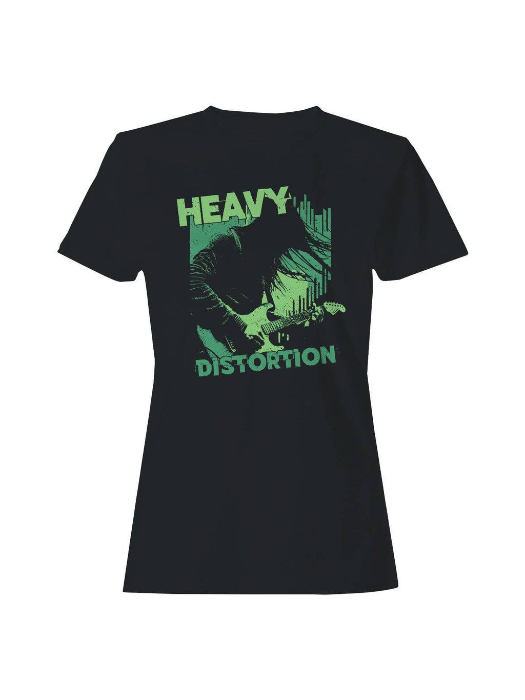 Heavy Distortion Guitar Art Women's T-Shirt