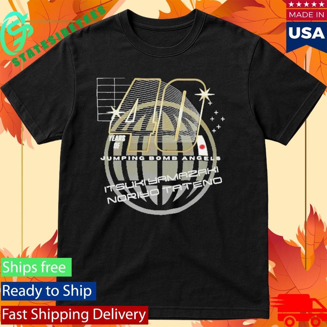 40 Years Of Jumping Bomb Angels Shirt Unisex , , , Long Sleeve Tee