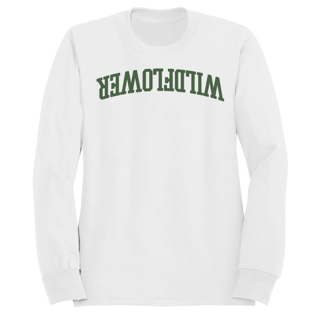 Wildflower Retro Arched Text Graphic Men's Sweatshirt