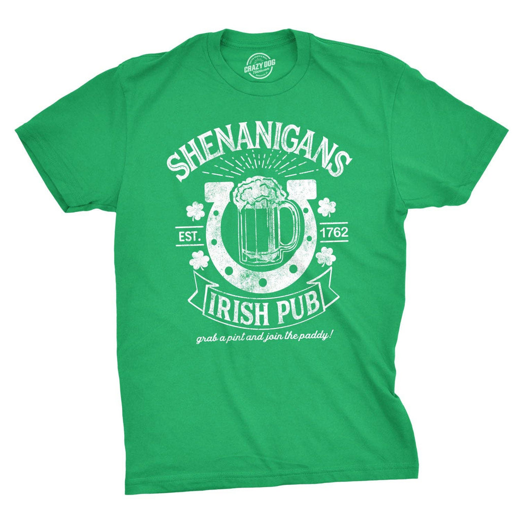 Shenanigans Irish Pub Men's T Shirt