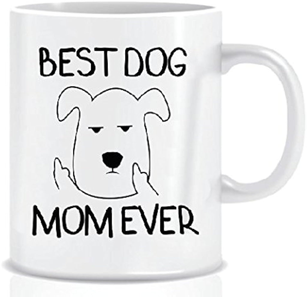 BLUE RIBBON Mothers Day Gifts, Best Mom Ever Coffee Mug for Mothers, 11 oz