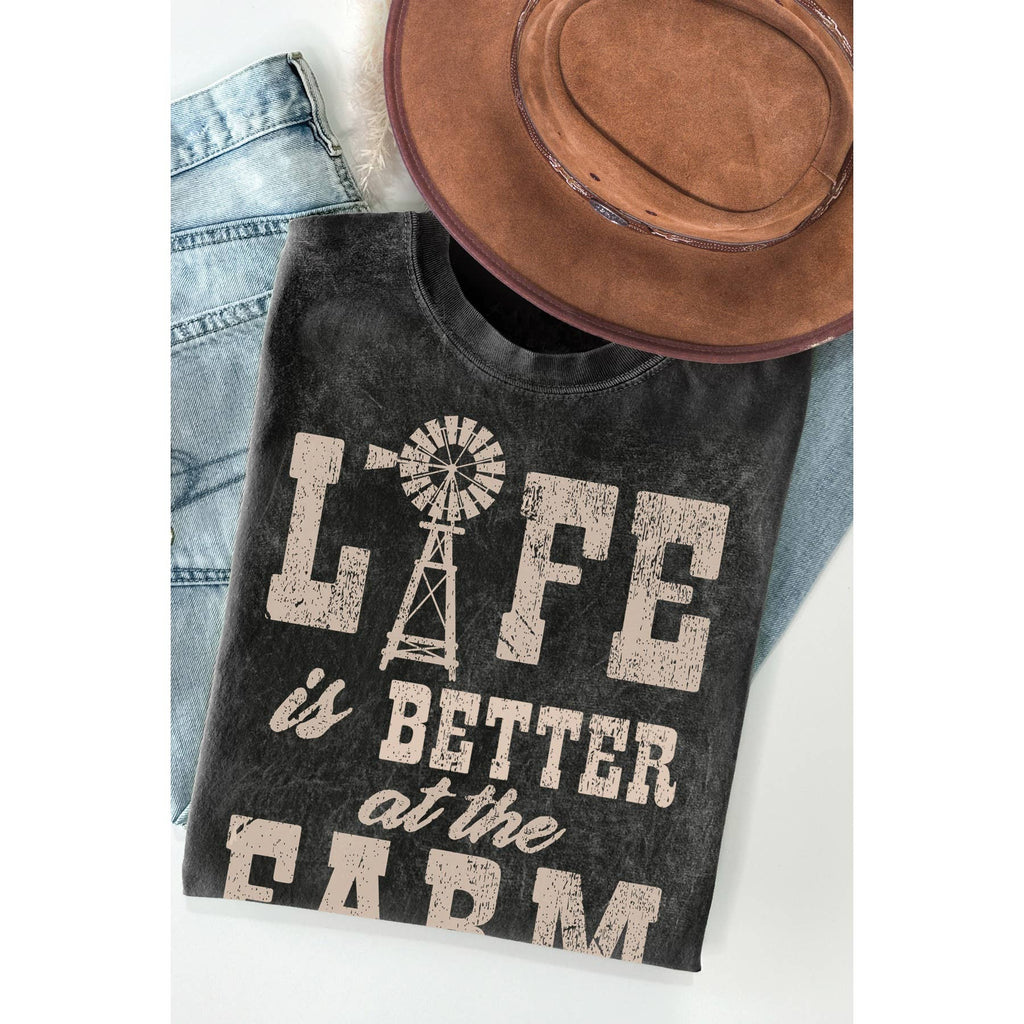 Life Is Better At the Fram - Vintage Mineral Wash