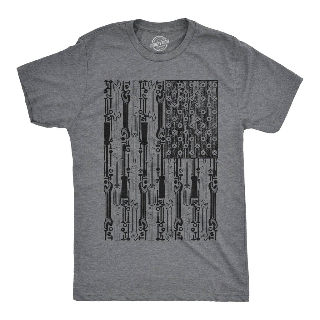 Tools American Flag Men's T Shirt