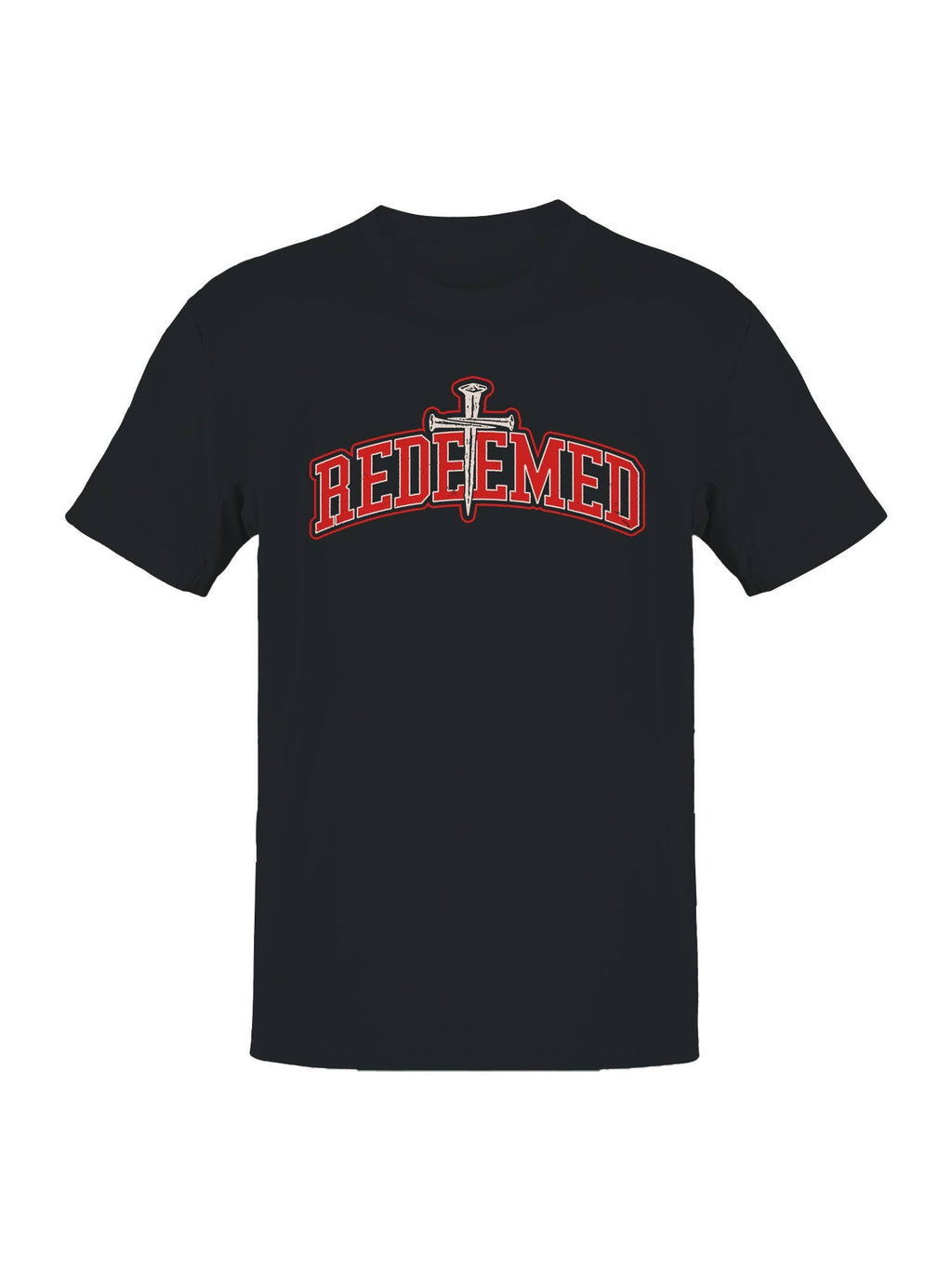 Redeemed Cross Graphic Design Men's T-Shirt