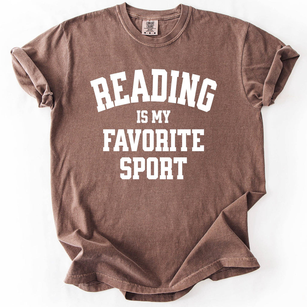Reading Is My Favorite Sport Reading Booktok Library T-Shirt