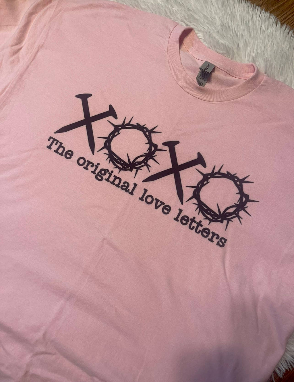 Xo the Original Love Letter  Jesus Valentine Shirt