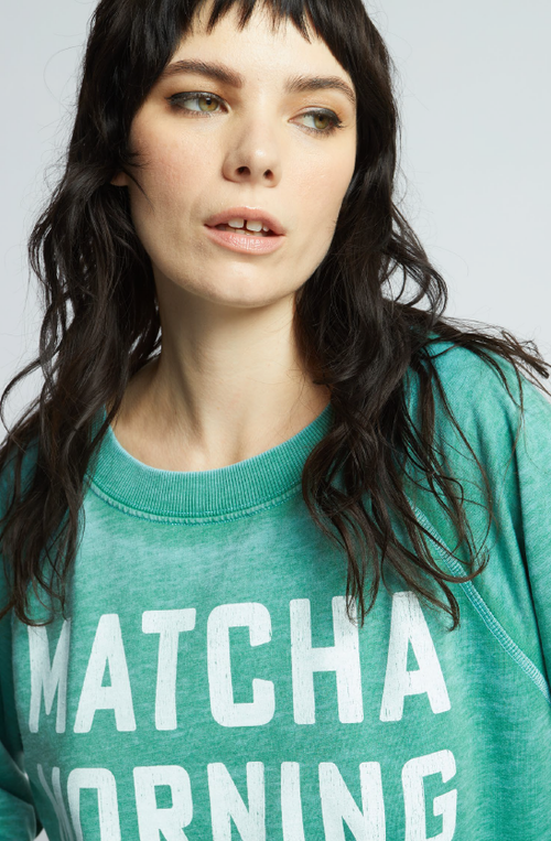 303347 - 1130 Matcha Morning Sweatshirt 3517B