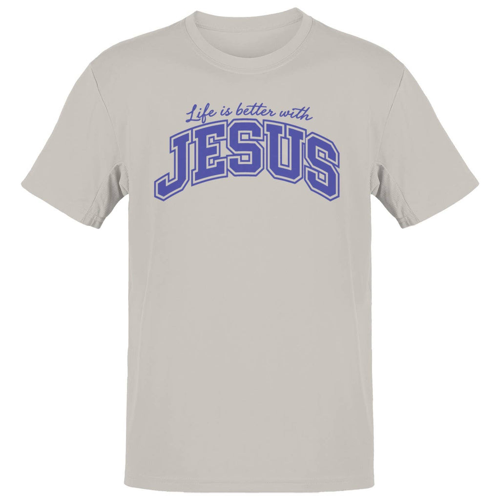 Better Life with Jesus Men's T-Shirt