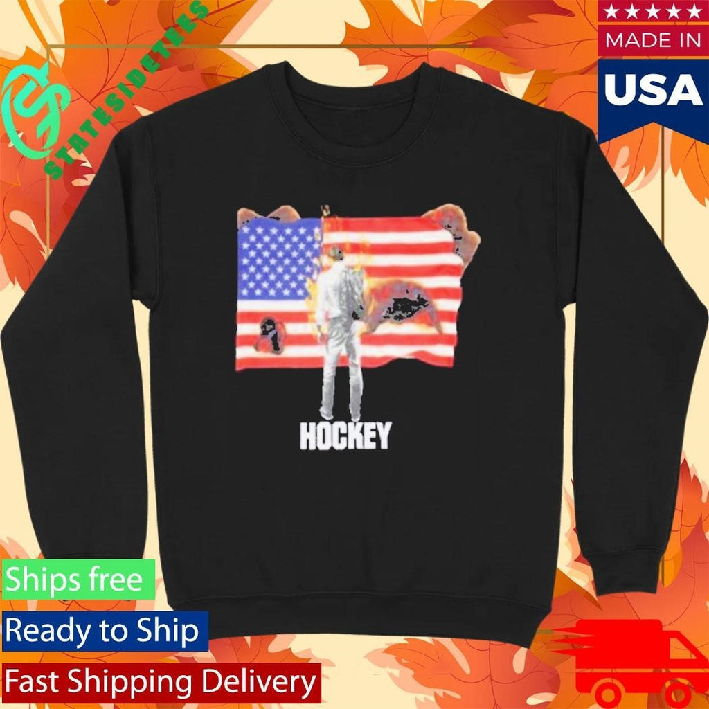 510 Skateboarding Hockey Nobody American Flag Shirt Unisex , , , Long Sleeve Tee