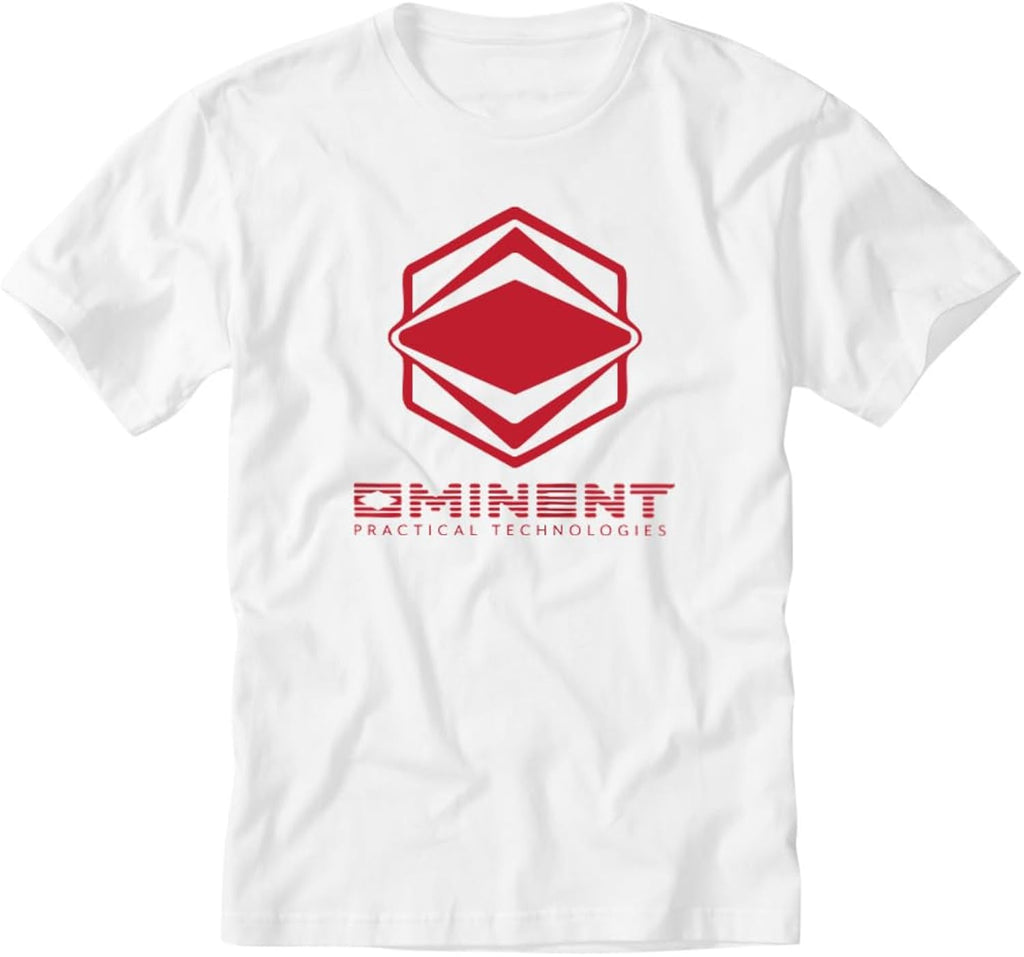 Omminent Industries Grounded Gaming T-Shirt, White Short Sleeve, Ultra Soft, Fan Art Collection