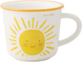 TREEWOO Cute Sunshine Mug 12oz Good Morning Ceramic Cup with Handle Coffee Tea Milk Water Mug Gift for Men Women Dishwasher and Microwave Safe (Sunshine)