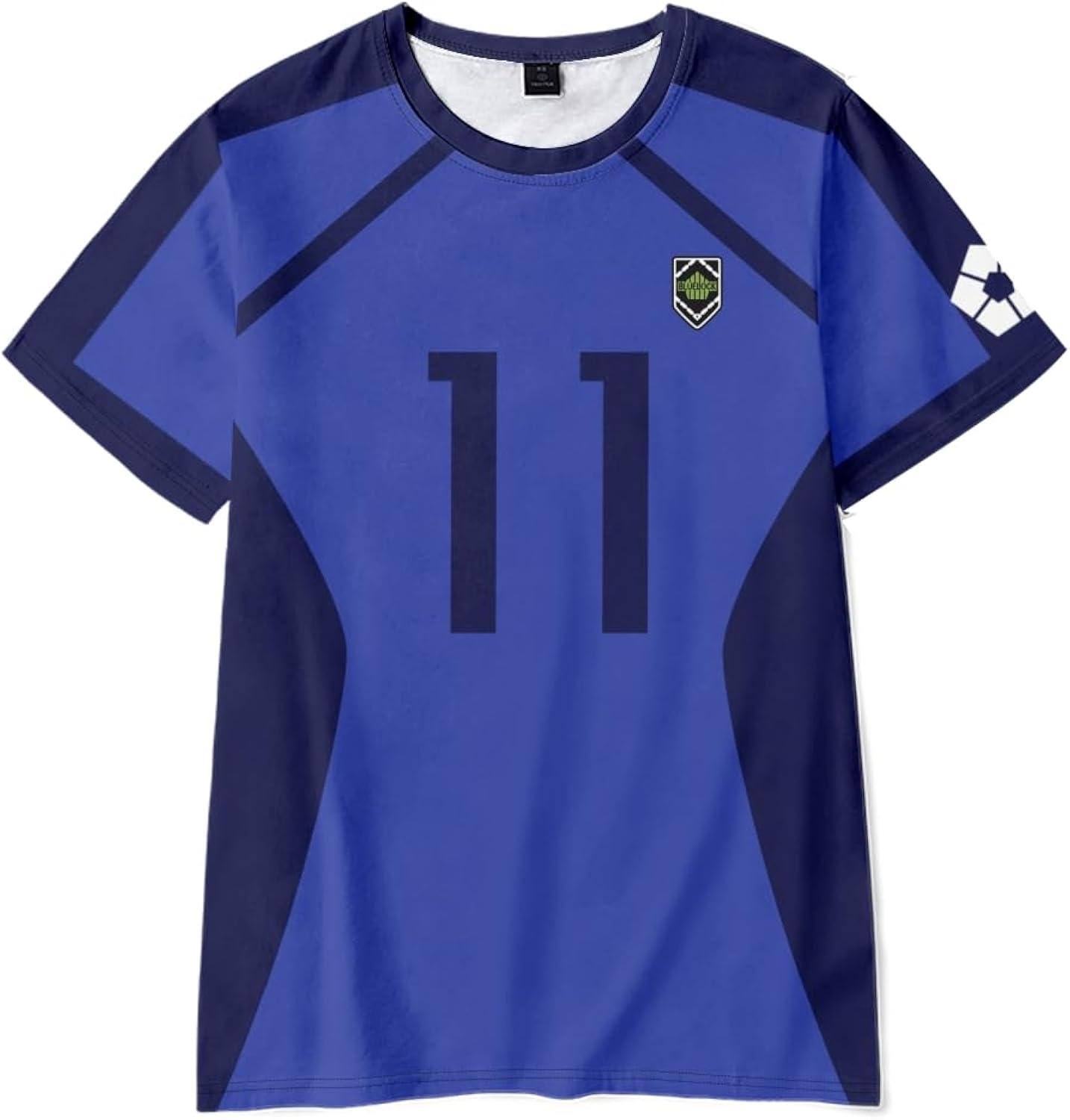 Isagi Yoichi T Shirt Anime Seishiro Nagi Football Soccer Training Jersey Reo Mikage Tops Anime T Shirts