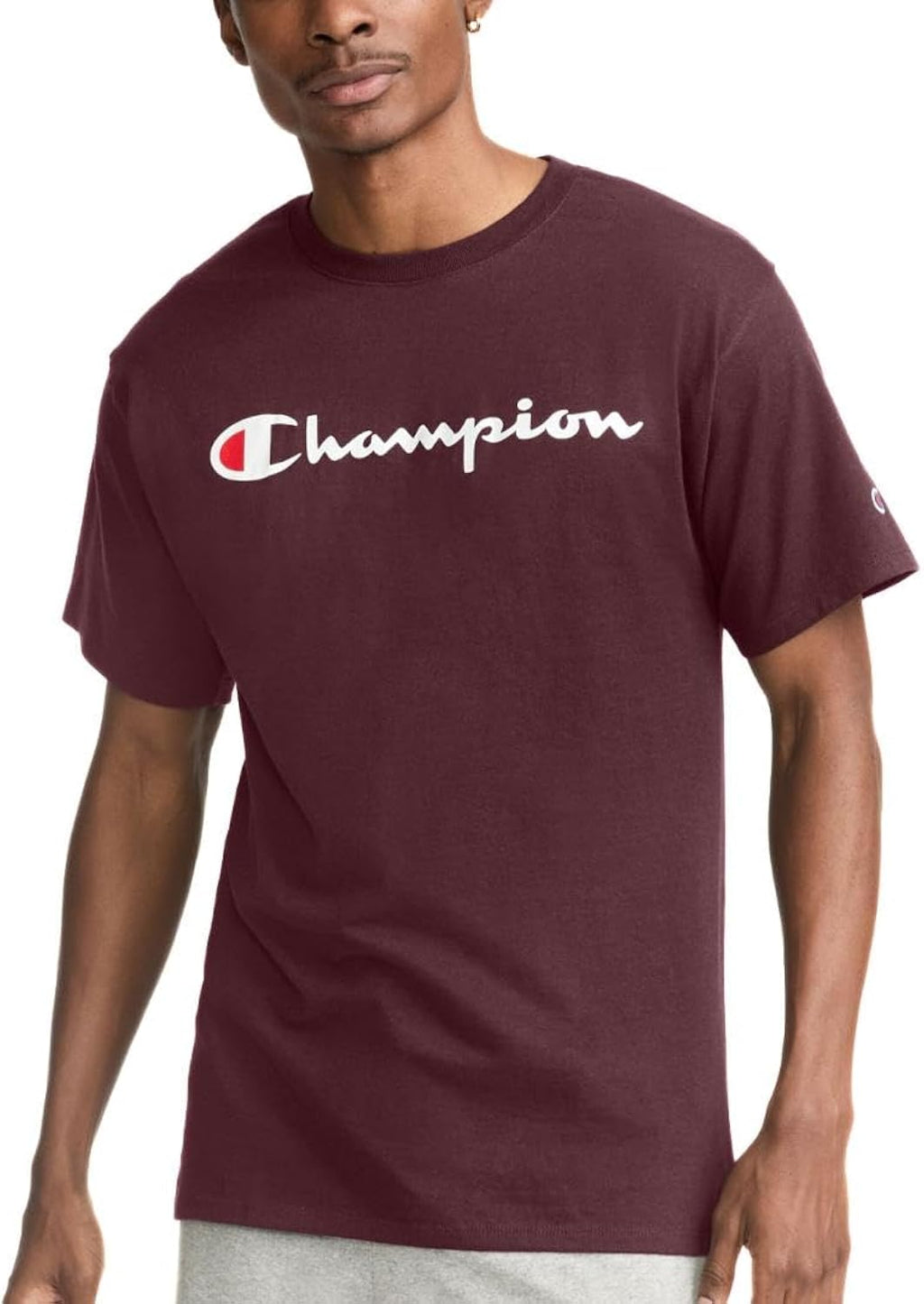 Men's Classic Script Graphic Short Sleeve T-Shirt, Standard Fit, Tonal Logo, Available in Regular and Big & Tall