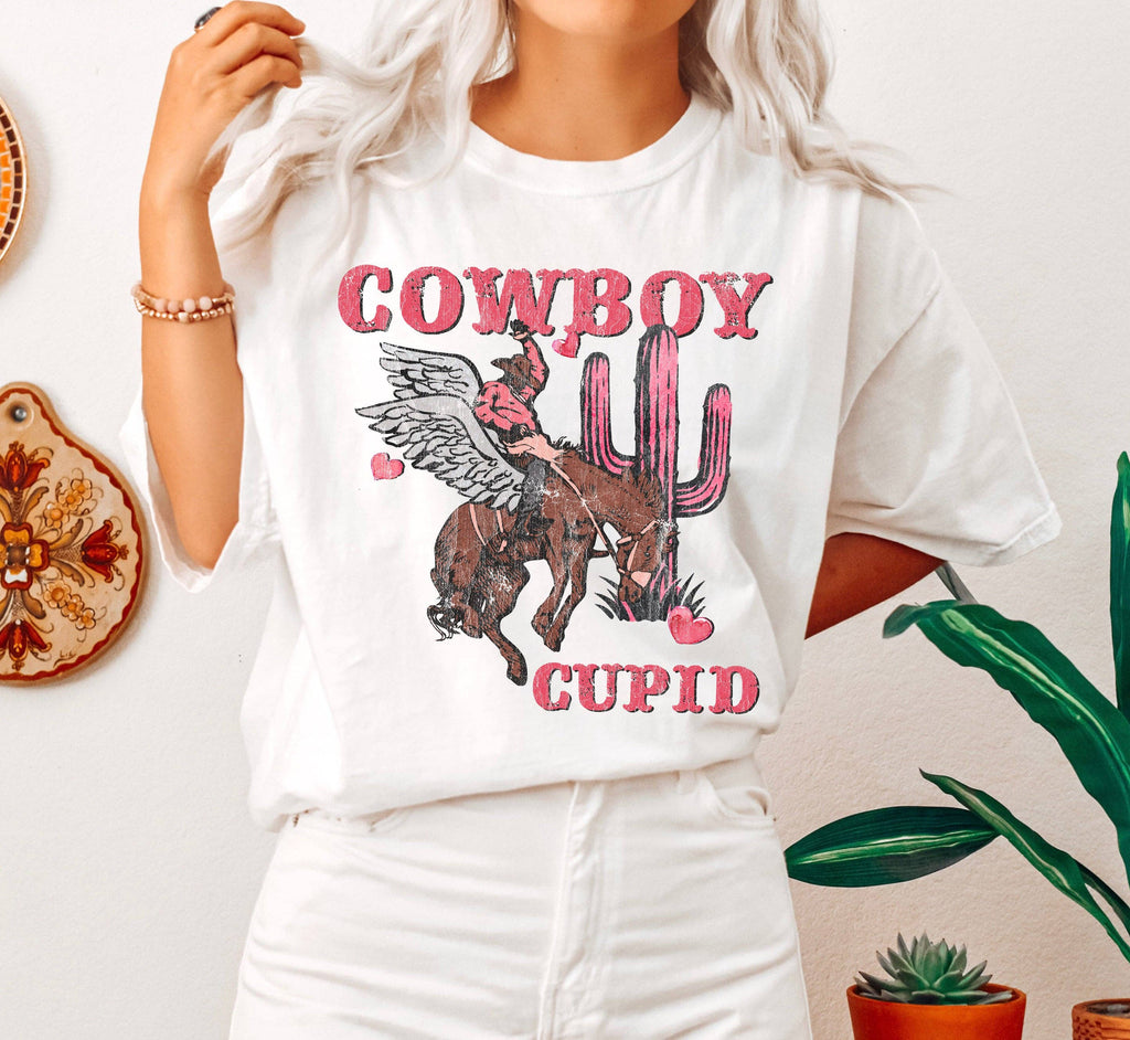 Cowboy Cupid Vintage T-Shirt