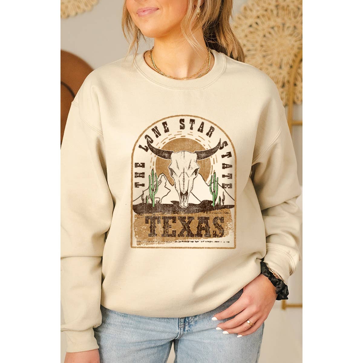 Texas Vintage Graphic Sweatshirts