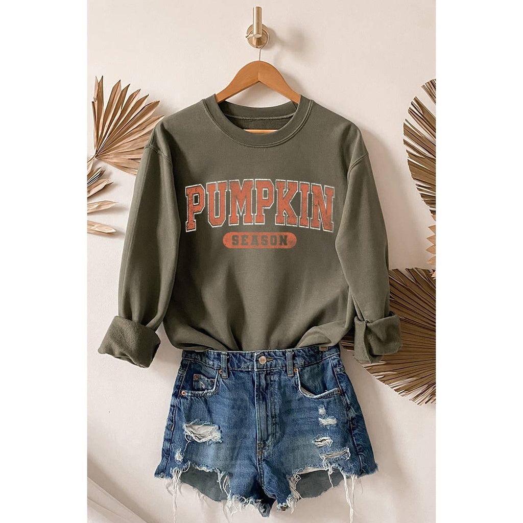 Pumpkin Season Vintage Graphic Sweatshirts