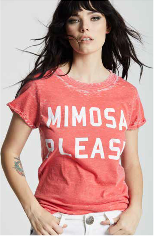 302194 - 1230 Mimosa Please Burnout Tee
