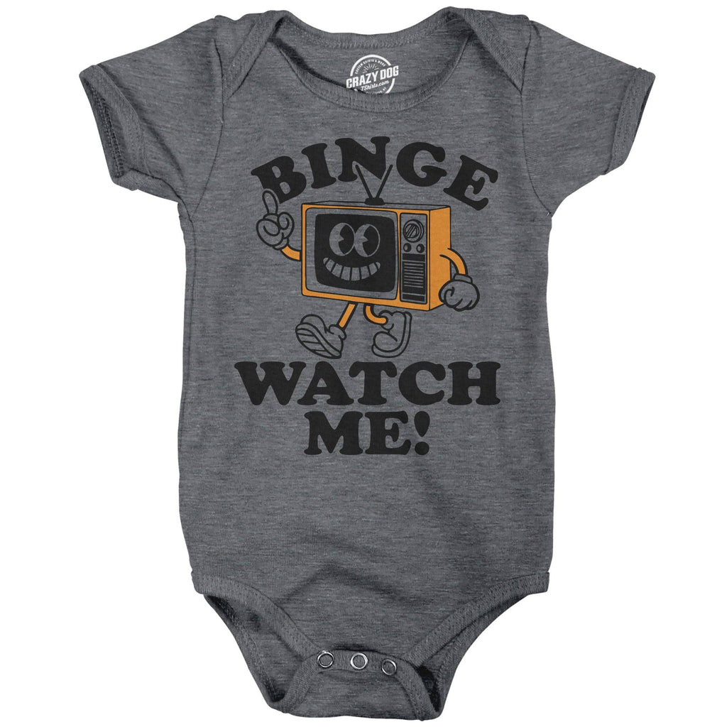 Binge Watch Me Baby Bodysuit