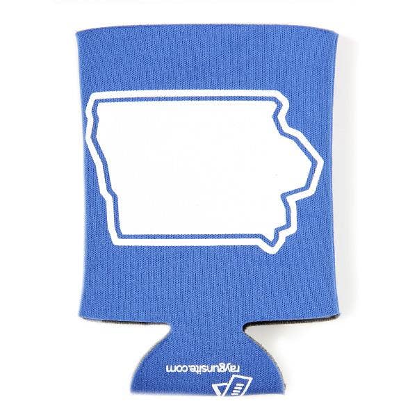Iowa Outline Can Cooler