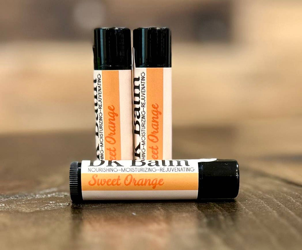 Sweet Orange Dk Balm / Natural Lip Balm / Moisturizing