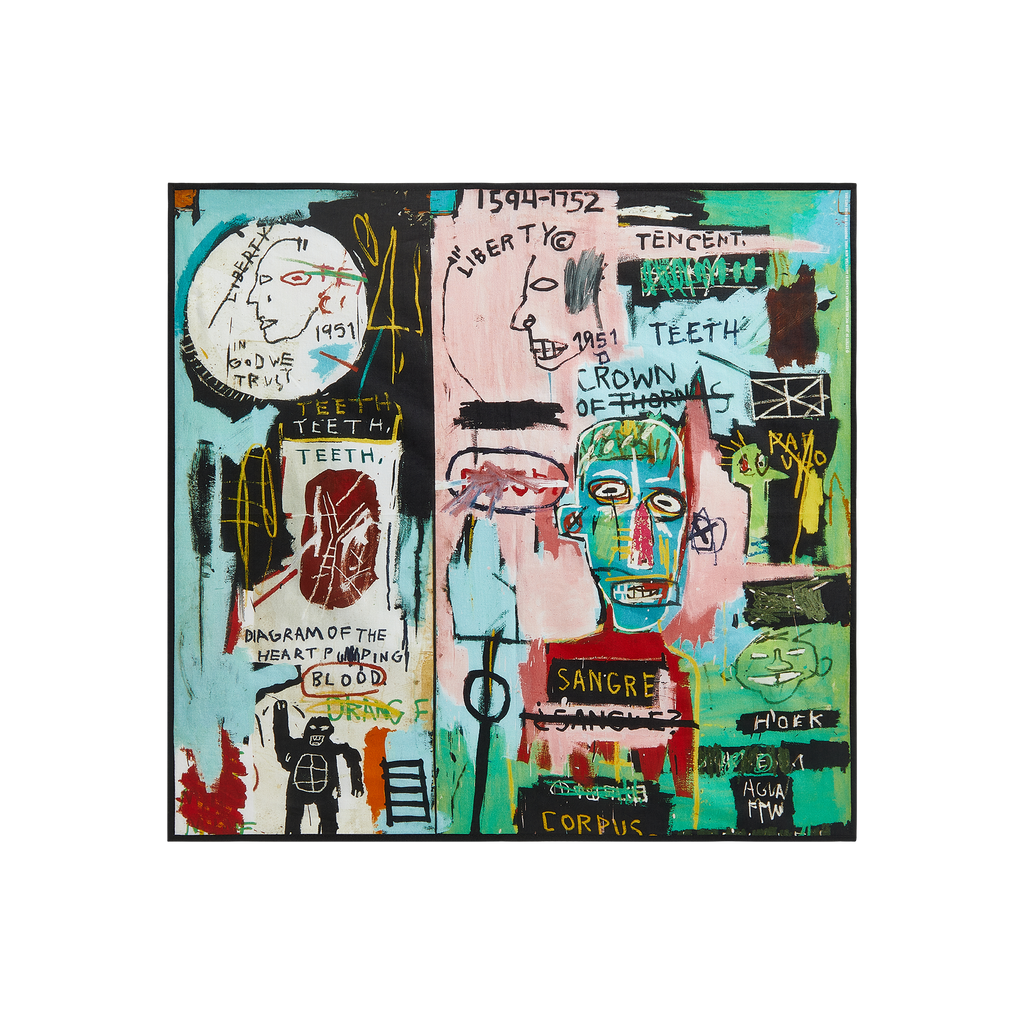 Jean-Michel Basquiat “in Italian” Bandana